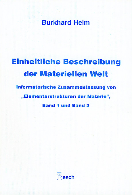 Einheitliche Beschreibung der Materiellen Welt