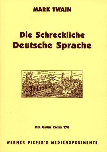 Die schreckliche Deutsche Sprache