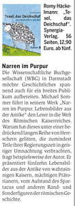 Buchvorstellung im Darmstädter Echo