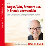Angst, Wut, Schmerz u.a. in Freude verwandeln - Vortrags-CD