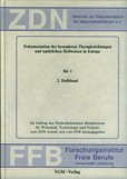 Dokumentation der besonderen Therapierichtungen und natürlichen Heilweisen in Europa Band I zweiter Teil