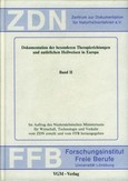 Dokumentation der besonderen Therapierichtungen und natürlichen Heilweisen in Europa Band II