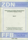 Dokumentation der besonderen Therapierichtungen und natürlichen Heilweisen in Europa Band IV