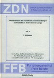Dokumentation der besonderen Therapierichtungen und natürlichen Heilweisen in Europa Band V zweiter Teil