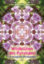 Imagami Nr. 607, Imagami-Postkarten-Mappe Wildblüten der Pyrenäen (12 imagami Postkarten)