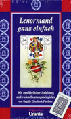 Lenormand ganz einfach, Wahrsagekarten u. Buch