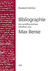Bibliographie Max Bense