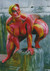 Wilderness Bodypainting Postkarte Wilderness Bodypainting Postkarte