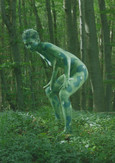 Wilderness Bodypainting Postkarte