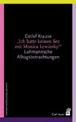 "Ich hatte keinen Sex mit Monica Lewinsky!"