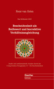 Bescheidenheit als Reifewert und korrektive Verhältnisangleichung - Zeitfenster 2009