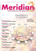 Meridian 2012, Heft 3 Meridian 2012, Heft 3