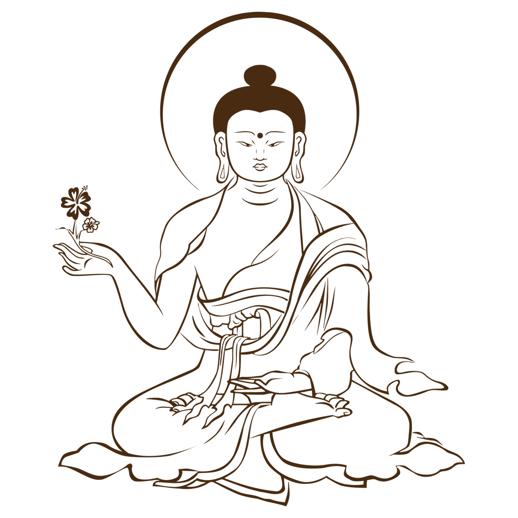 Wand-Tattoo Buddha - Syntropia Buchversand