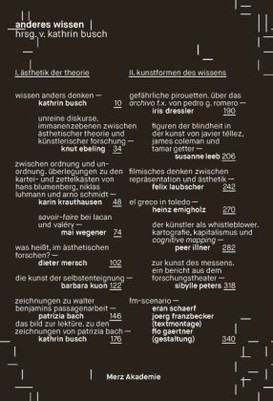Anderes Wissen