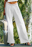 Leinenhose Classic weiss L/XL Leinenhose Classic weiss L/XL
