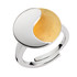 Yin-Yang, Partially Gilded