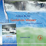 Aqua-Blau Godafoss-Wasser