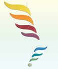 Rainbow Wings, 85 cm Rainbow Wings, 85 cm