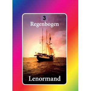 Regenbogen Lenormand, Lenormandkarten