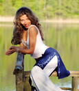 Sarong Kundalini, blau, Gr. S Sarong Kundalini, blau, Gr. S