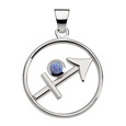 Schütze - Sternzeichen - Anhänger - mit Lapislazuli Schütze - Sternzeichen - Anhänger - mit Lapislazuli