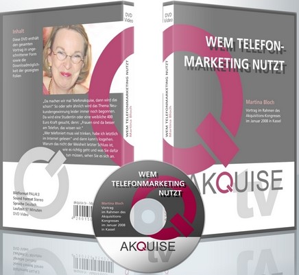 Wem Telefon-Marketing nutzt, 1 DVD-Video